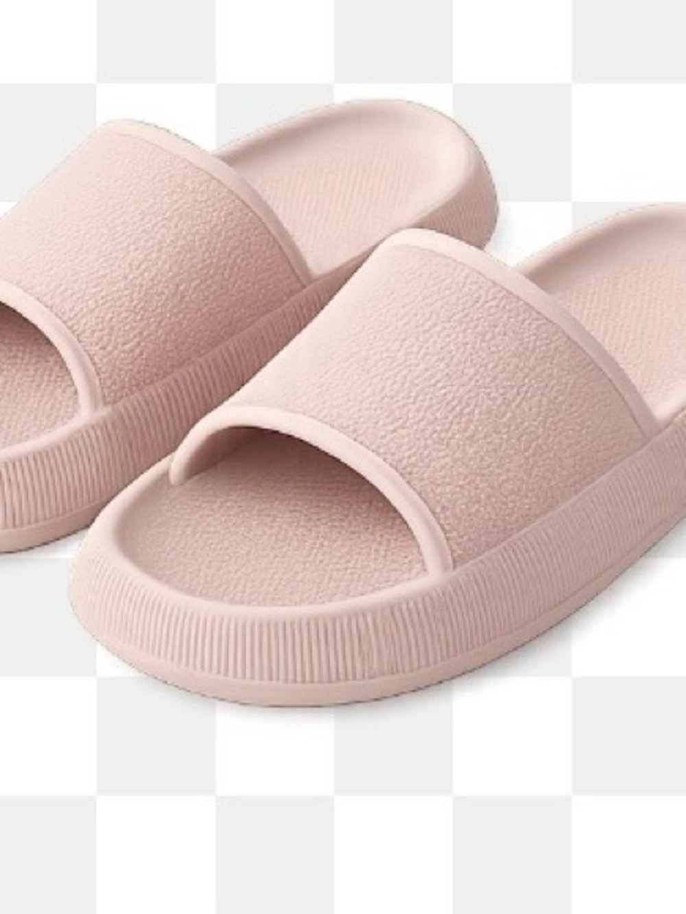 Women’s Cushioned Slide Sandals Tan